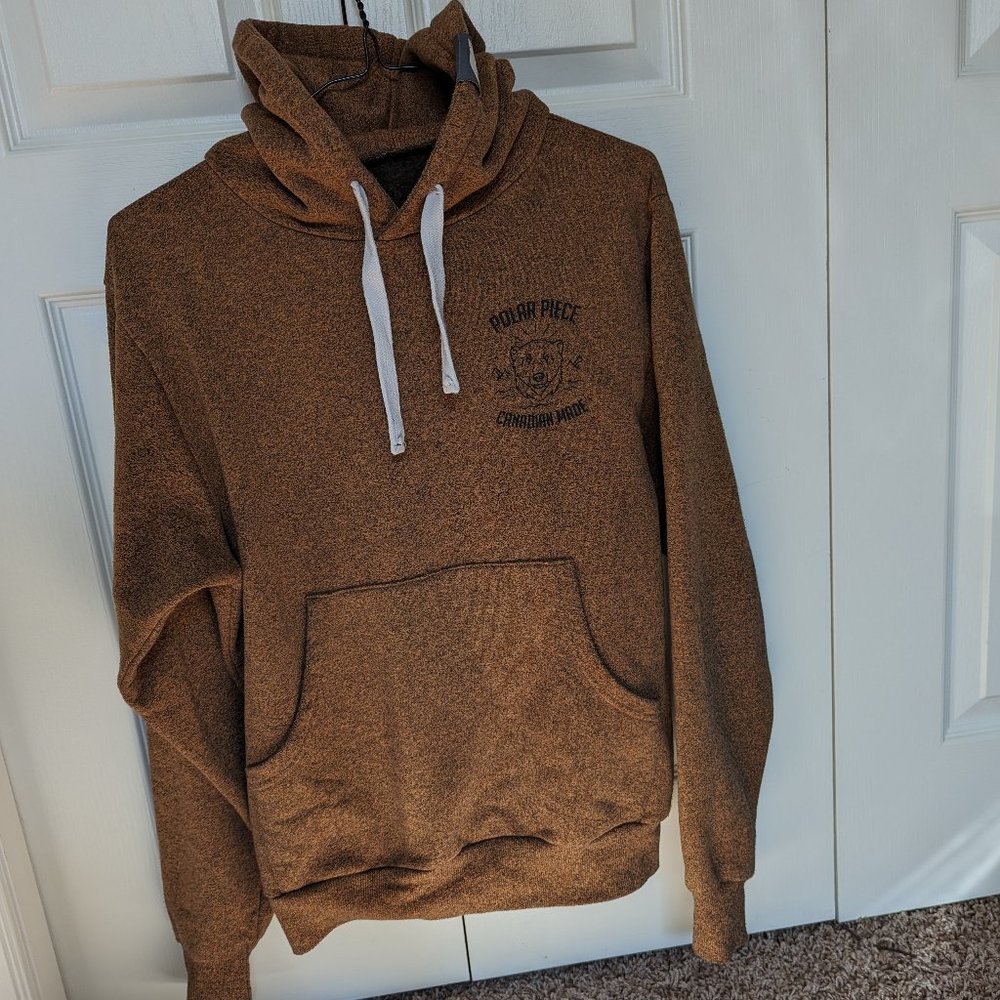 Brown Polar Piece Hoodie EUC